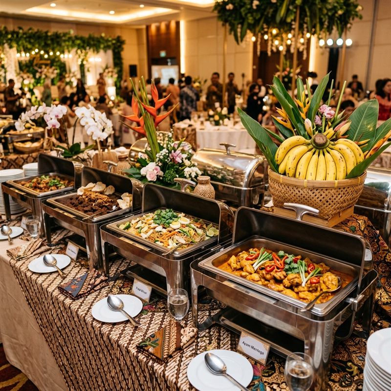 Prasmanan buffet Harum Sari
